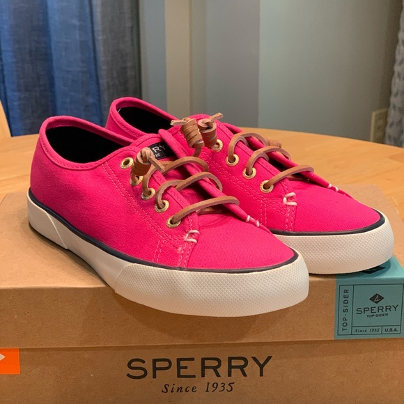 Sperry, Canvas, 6M, Raspberry - Picture 2 of 3